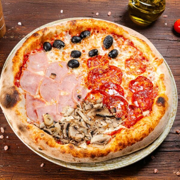 PIZZA QUATTRO STAGIONI 42CM (930.00 g)