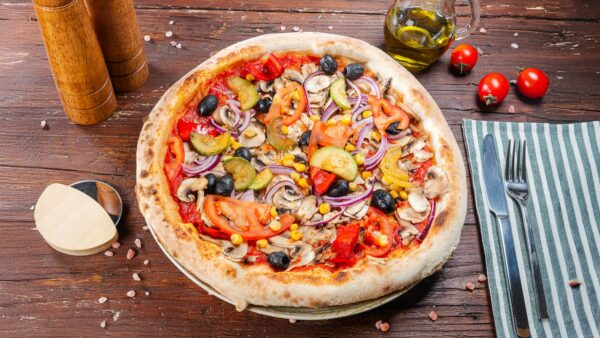 PIZZA VEGETARIANA 42CM (1120.00 g)